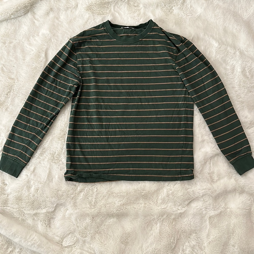 Zara medium crewneck striped sweater